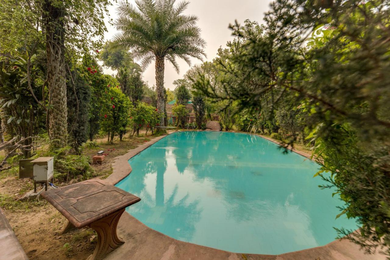 Hostie Chinar Haveli - Heritage Home With Pool, Gurgáon Exteriér fotografie