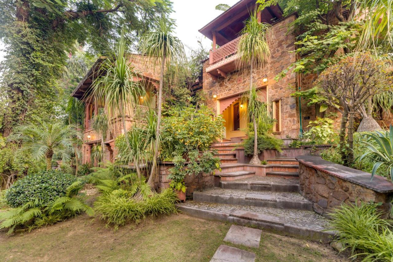 Hostie Chinar Haveli - Heritage Home With Pool, Gurgáon Exteriér fotografie
